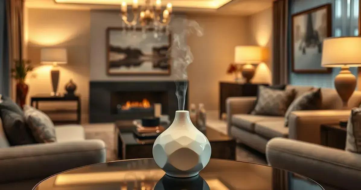 O que é um difusor elétrico de porcelana?