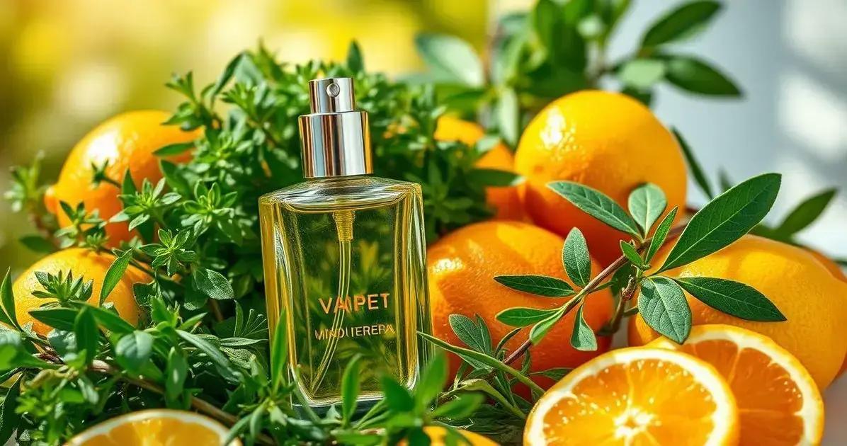 O que é um perfume cítrico herbal?