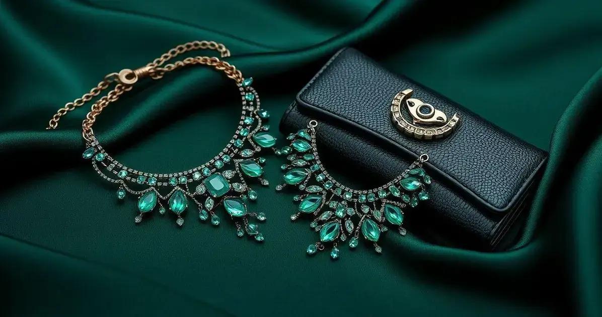 O que é uma gargantilha esmeralda?