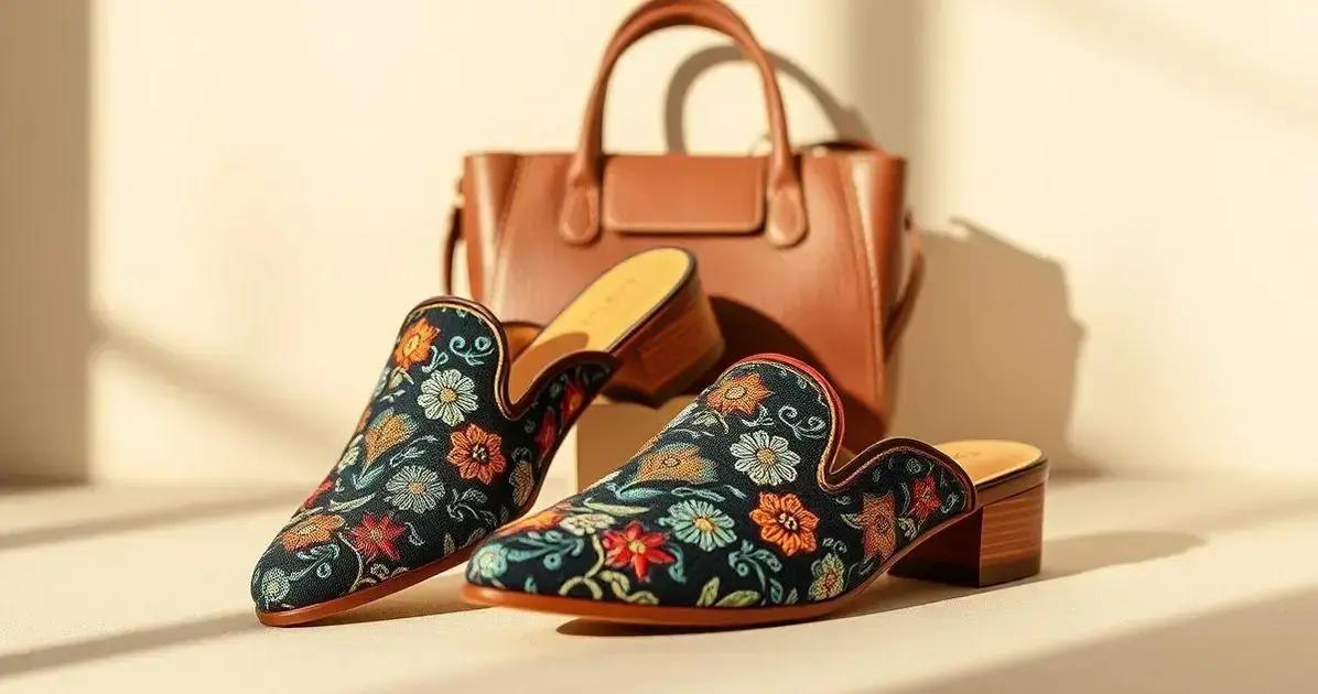 O que são mules bordados?