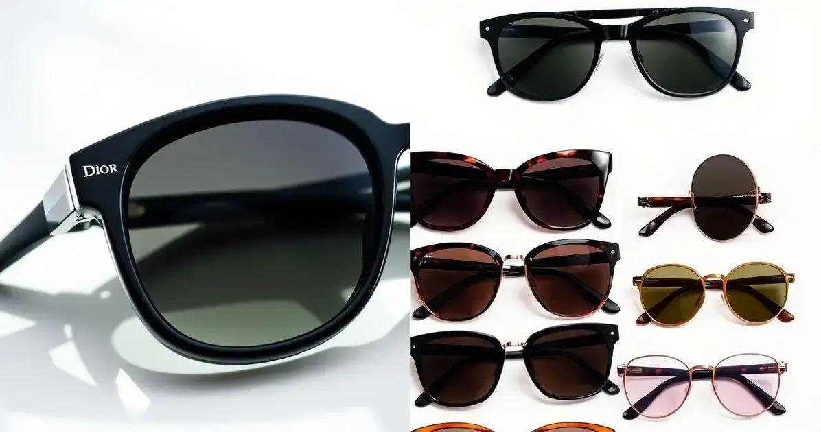 Óculos da Dior vs. concorrentes: qual escolher?