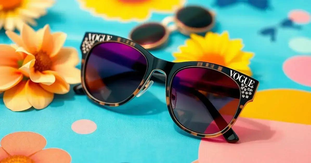 Óculos de Sol da Vogue: O Estilo que Faltava no Seu Look