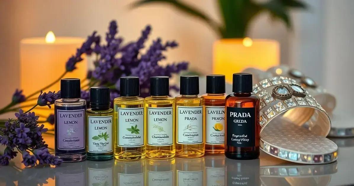 Óleos essenciais recomendados para o Combo Aromaterapia