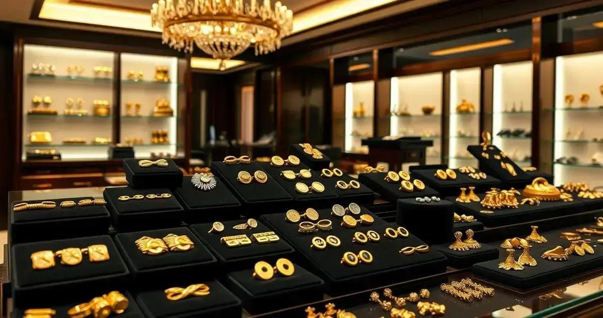 Onde comprar abotoaduras ouro e semi joias