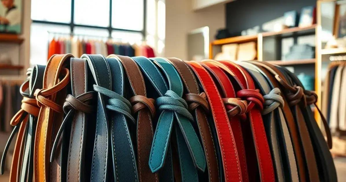 Onde comprar cintos com nós marinheiros? [link]