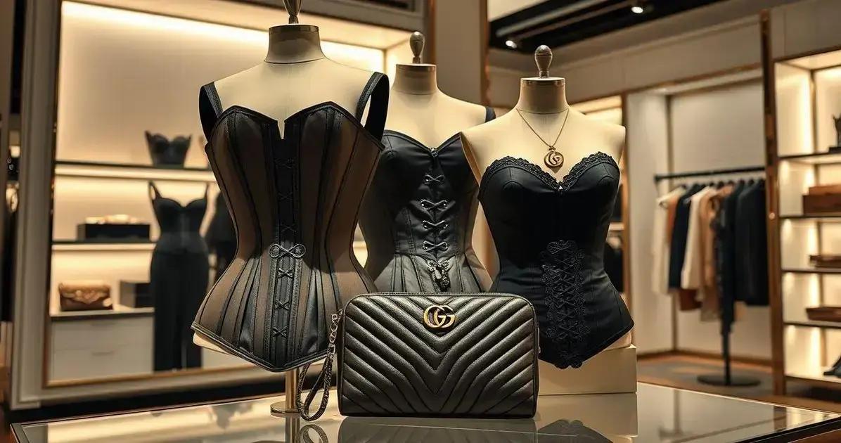 Onde comprar o corselet moderno e pochete Gucci Marmont?