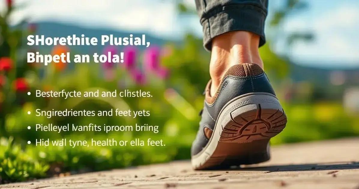 Os benefícios dos sapatos confortáveis para a saúde
