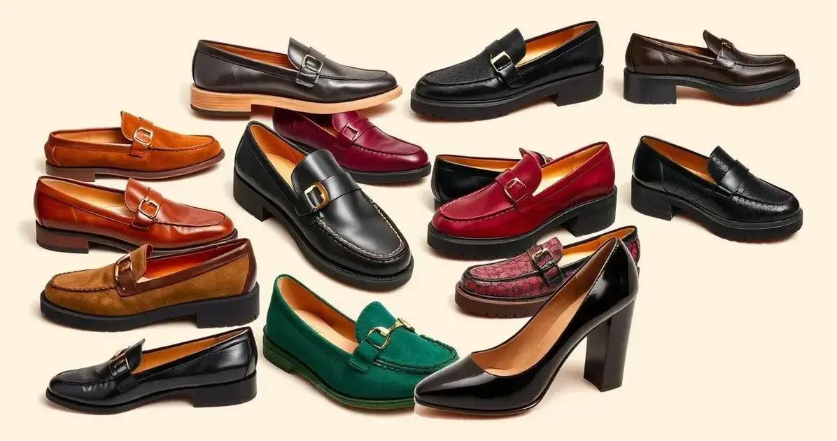 Os diferentes estilos de sapato loafer