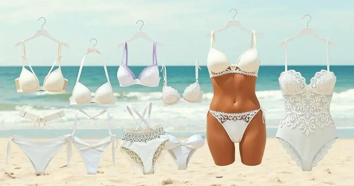 Os melhores modelos de biquini branco para o verão