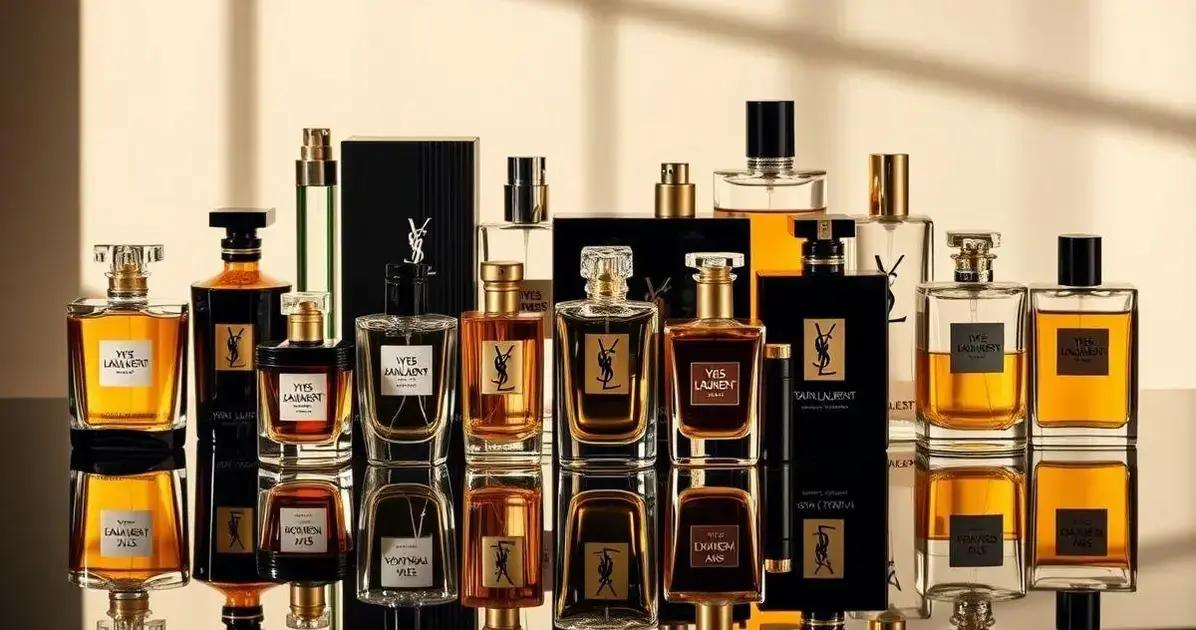 Os Principais Perfumes da Yves YSL