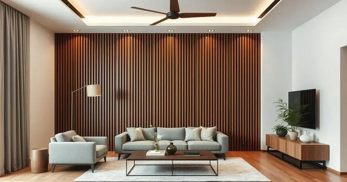 Painel Ripado: Textura e Modernidade para Paredes Contemporâneas