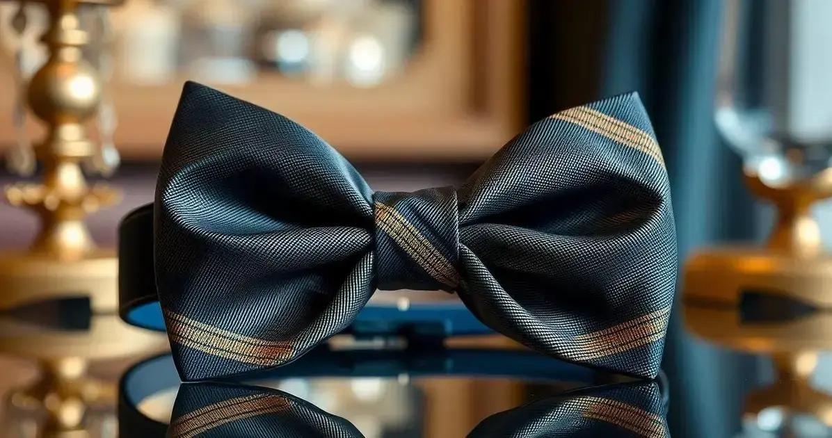 Papillon Seda: Elegância Alternativa para Eventos Black Tie