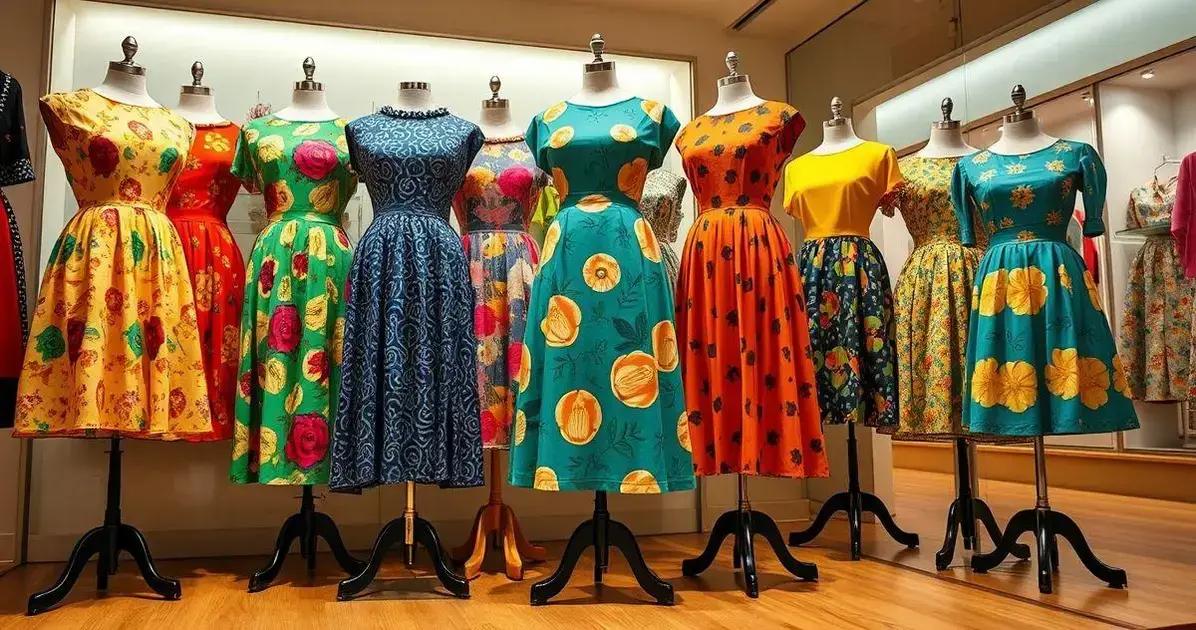 Peças-Chave: Vestidos e Saias Rodadas