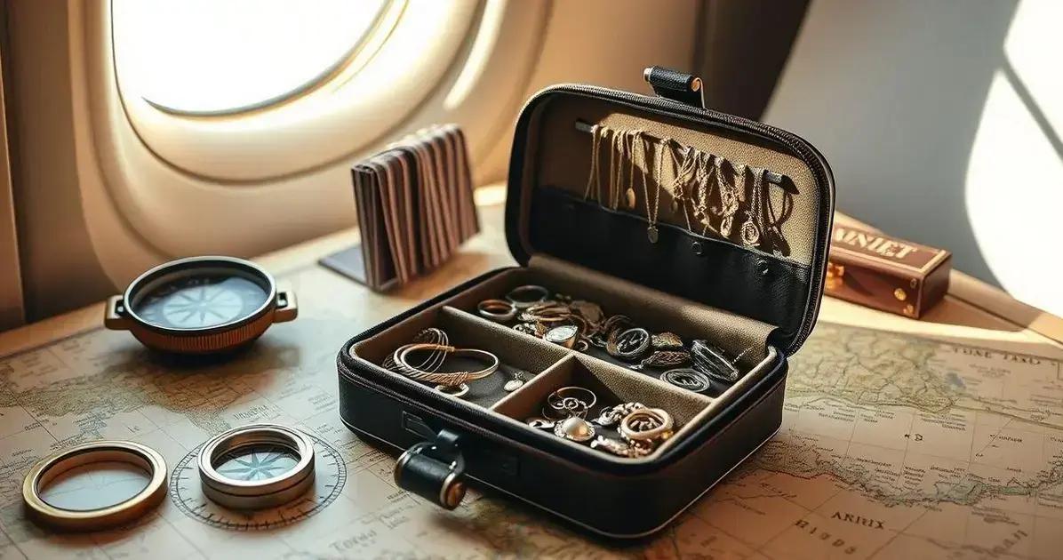 Porta-joias Viagem: Organização e Proteção para Acessórios Valiosos