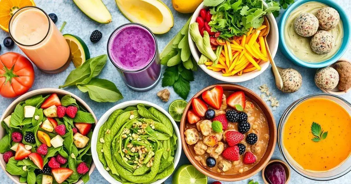 Receitas saudáveis com colágeno vegan