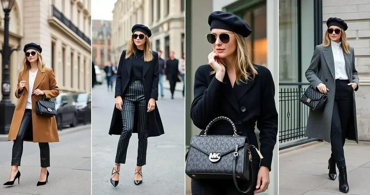 Referências de estilo com bolsa michael kors mk replica