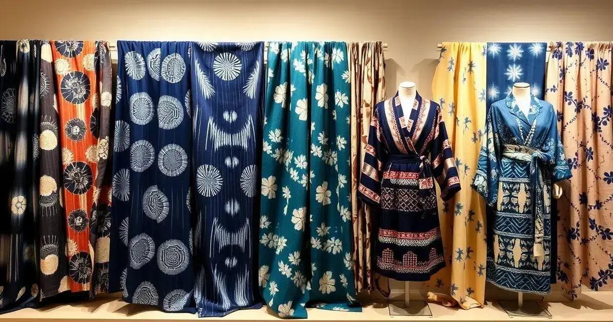 Técnicas populares de shibori para moda feminina