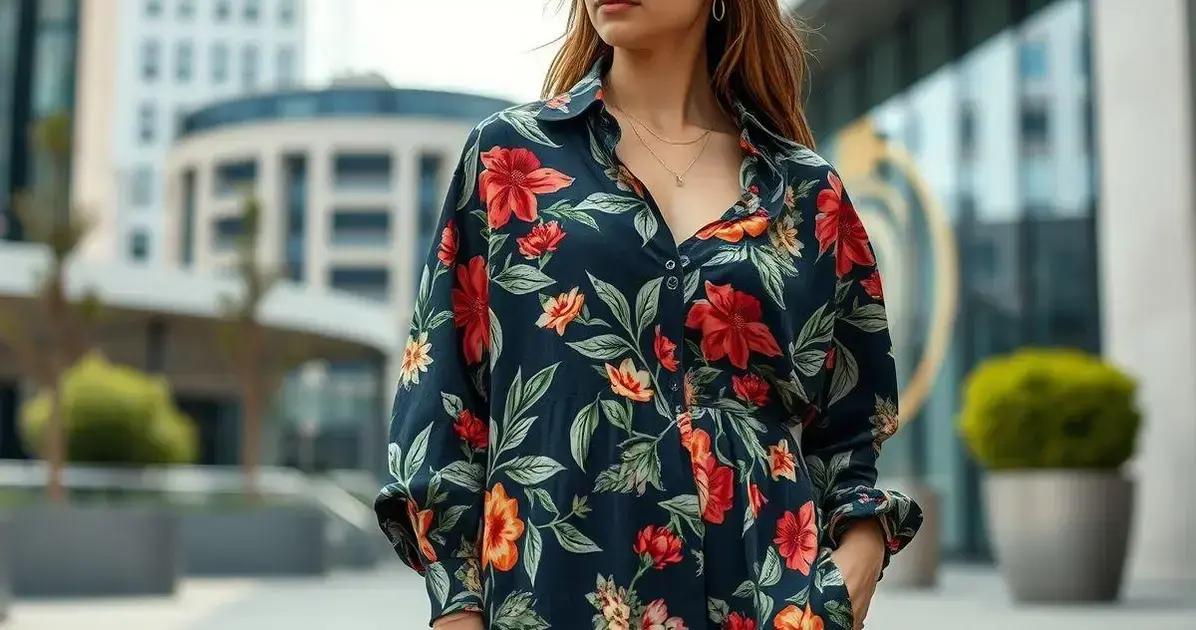Tendências 2023: Camisa Oversized Plus
