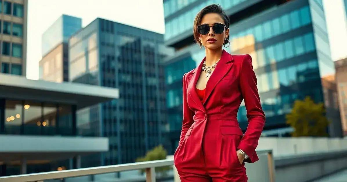 Tendências atuais do Tailleur Clássico
