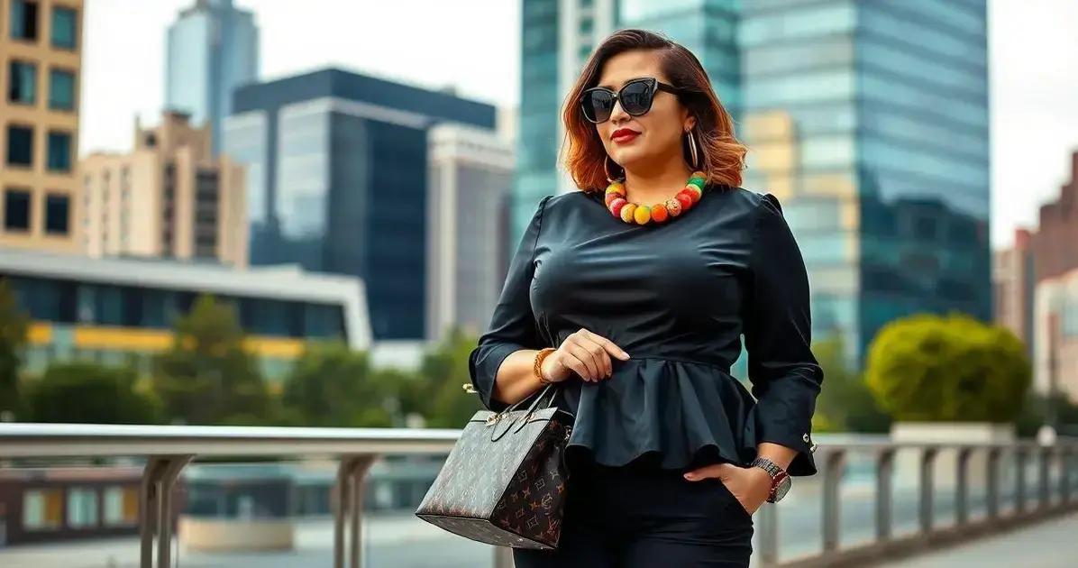 tendencias de moda blusa peplum plus e acessorios como a a hrefhttpswwwparisbolsascombrbolsa louis v - Moda Italiana - Os Blogs mais Incríveis da Web