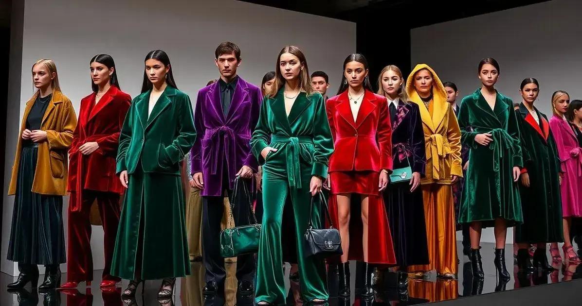 Tendências de Moda com Veludo Molhado: Inspire-se