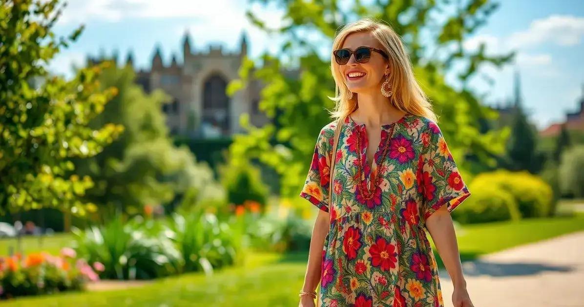 Tendências de vestidos túnica para verão