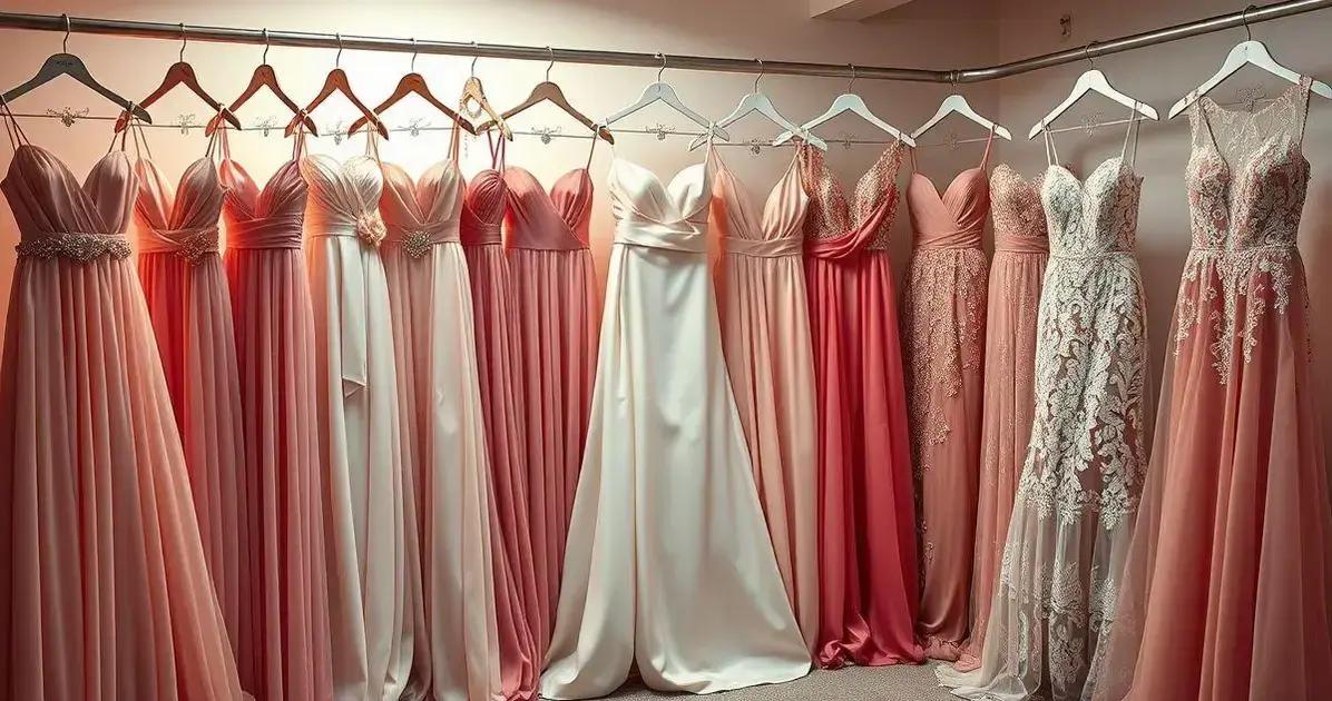 Tons e tecidos ideais para vestido de madrinha rose
