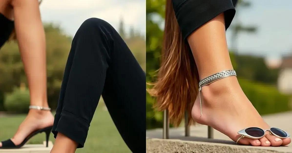 Tornozeleira Prata: O Charme Discreto que Valoriza os Pés