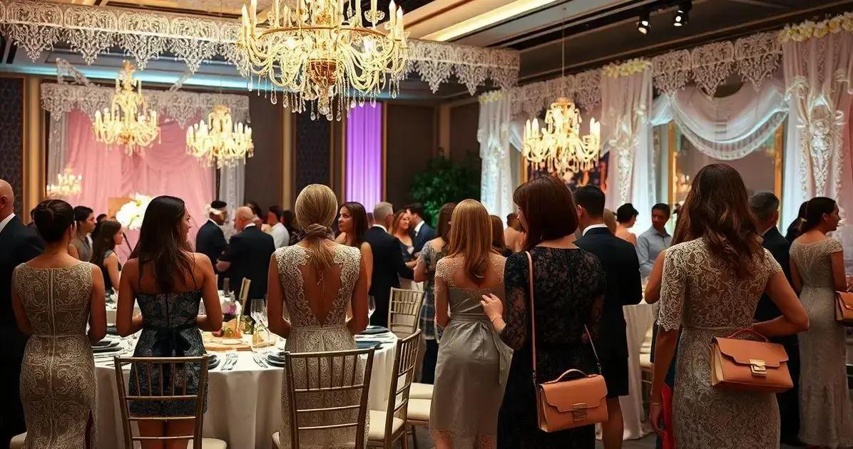 Vantagens da aplicação renda festa nos eventos