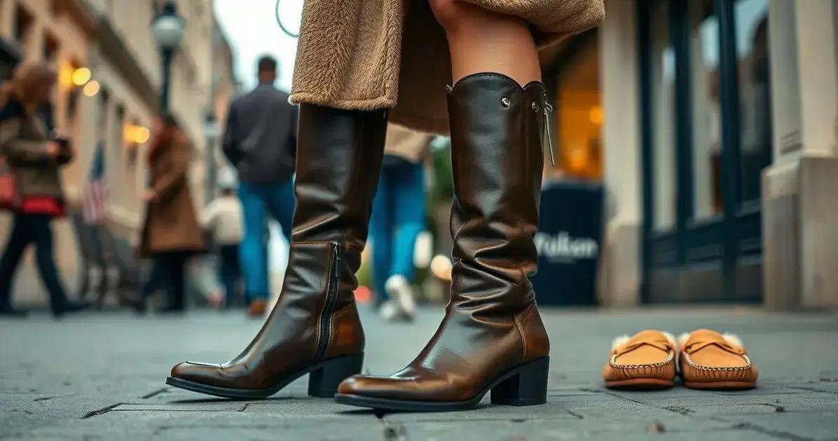 Vantagens das Botas Femininas Bico Quadrado