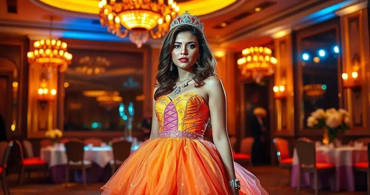 Vestido Princesa Anos 80: Volume e Drama da Era da Ostentação