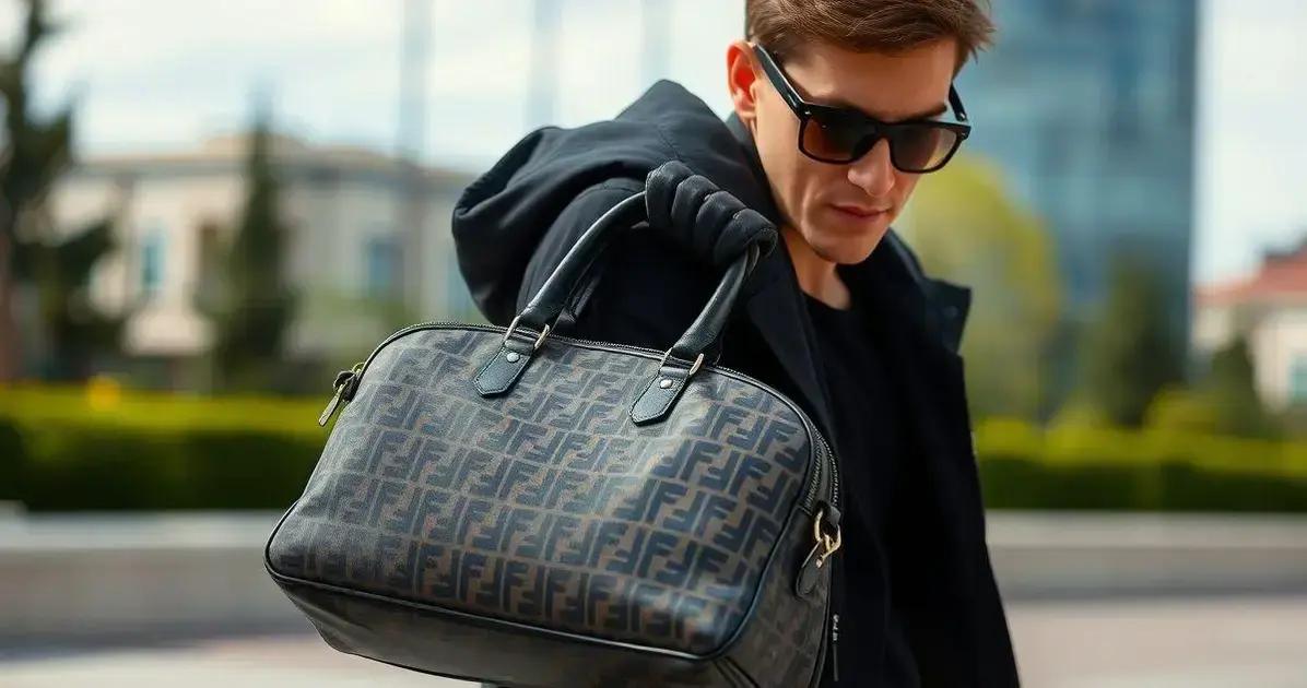 A combinação perfeita: óculos esportivo e bolsa Fendi - confira aqui: https://www.parisbolsas.com.br/bolsa-fendi