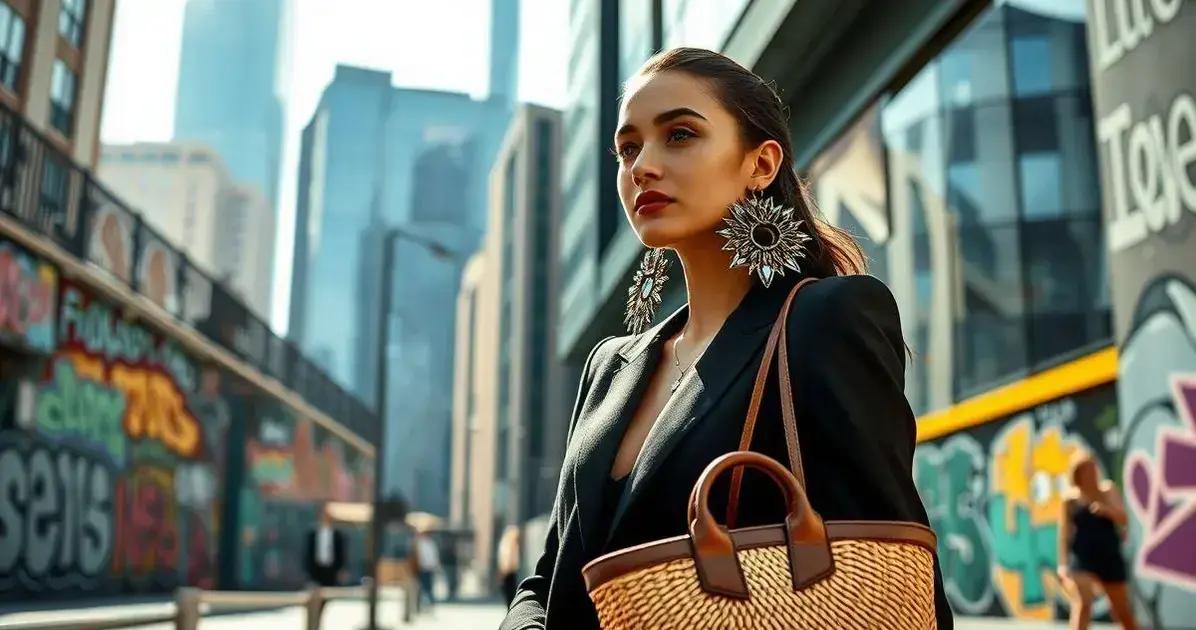A influência do brinco assimétrico na moda atual
