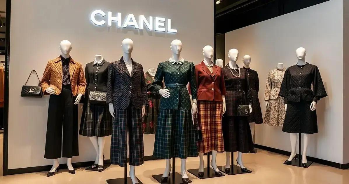 A relação do tecido twill com a chanel italiana