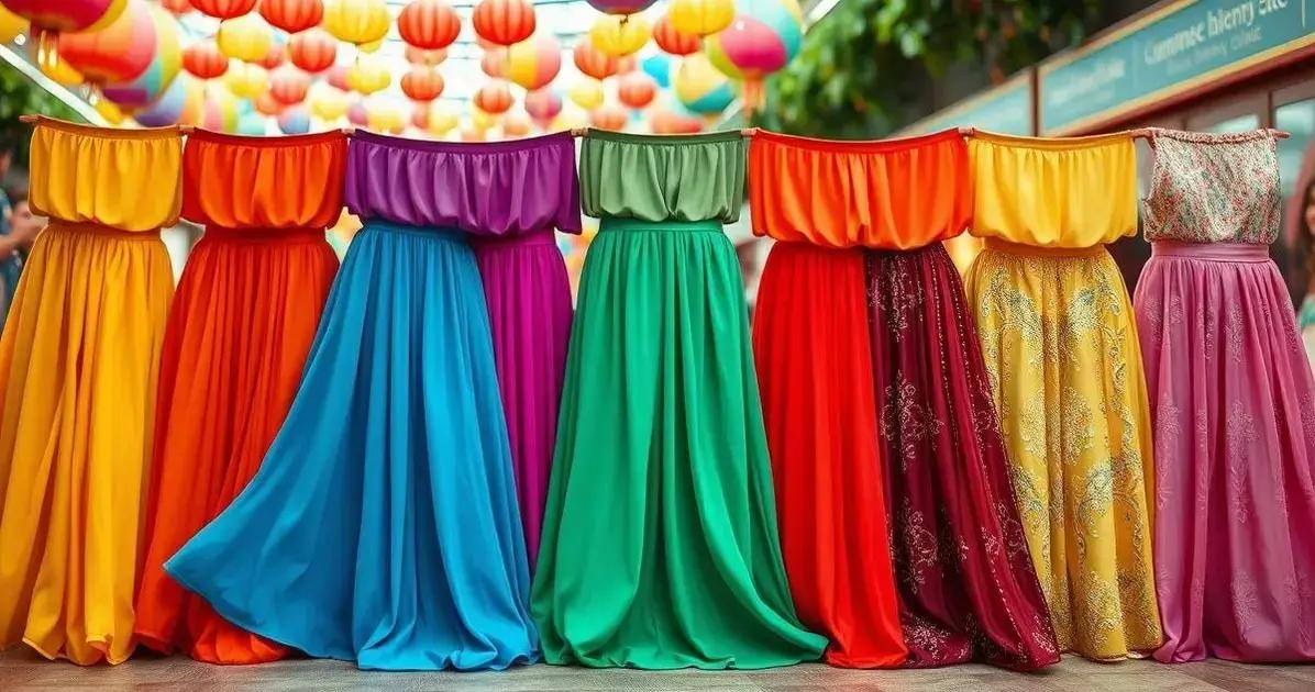 As melhores cores de saias longas para cada tipo de festa