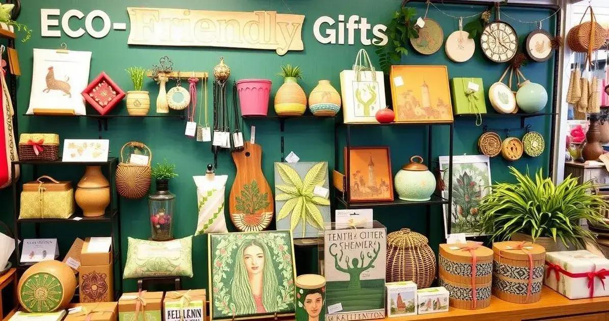 Benefícios de optar por presentes sustentáveis