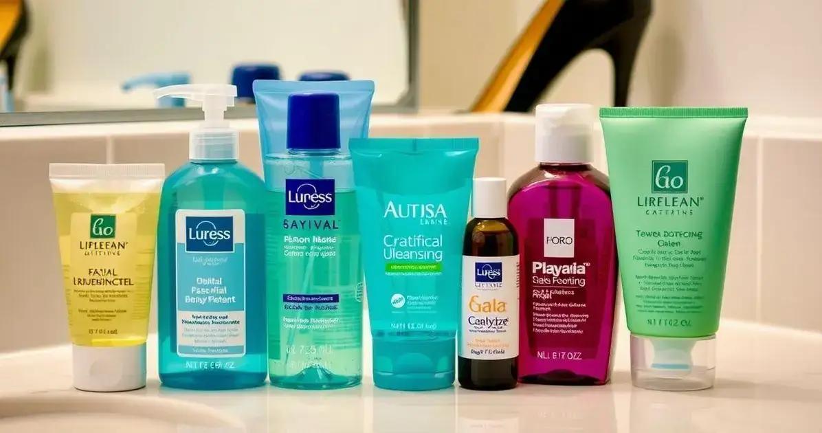 Benefícios do gel de limpeza facial