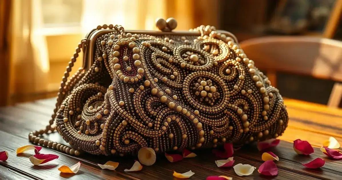 Bolsa de Contas Vintage: O Toque Artesanal de Época