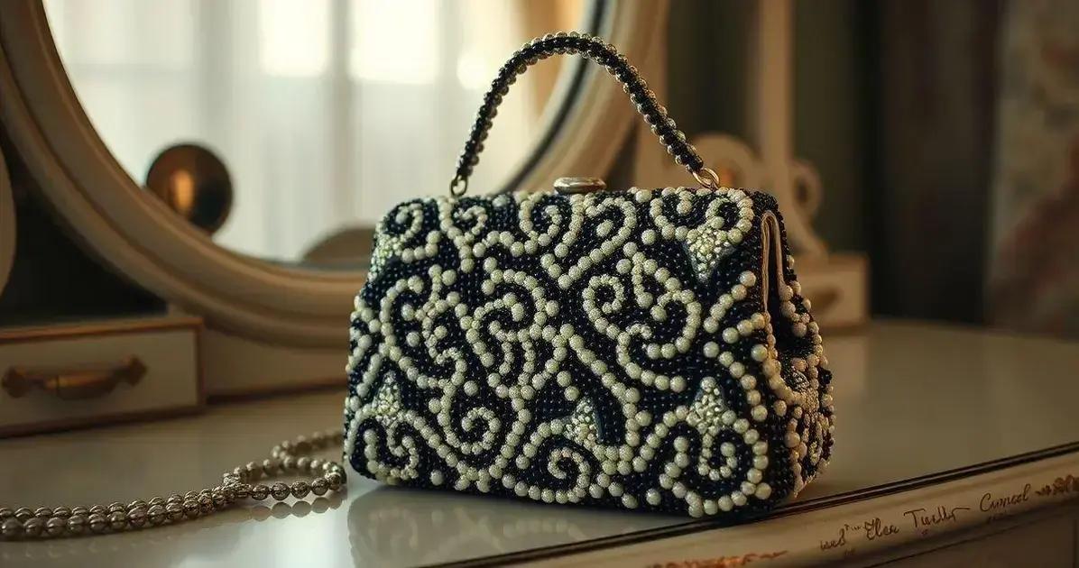 Bolsa de Contas Vintage: O Toque Artesanal de Época