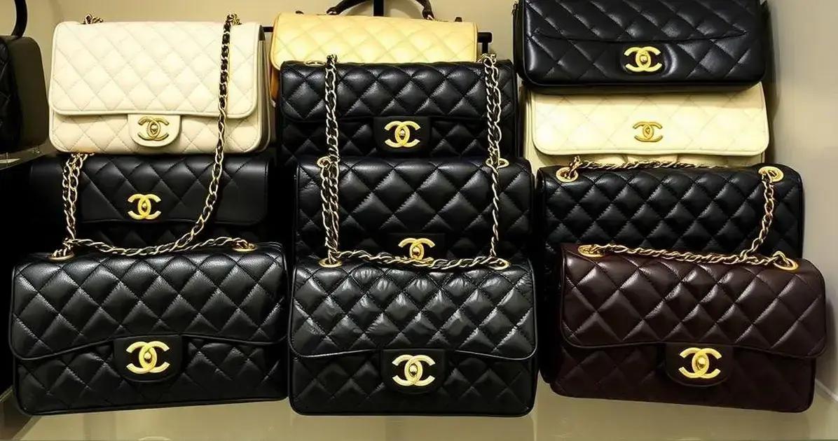 Bolsas Chanel icônicas ao longo dos anos