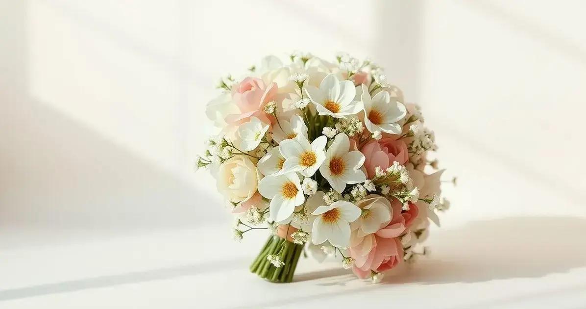 Bouquet Minimalista Noiva: Menos é Mais no Grande Dia