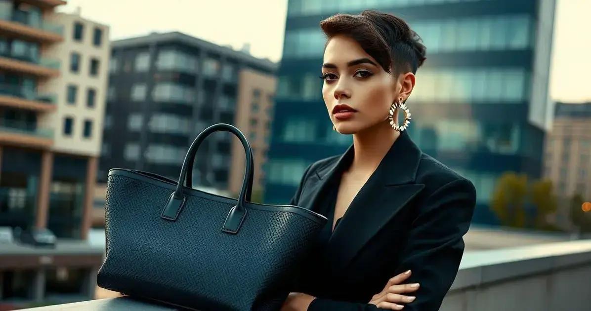 Brinco assimétrico e a bolsa Loewe Bascket P: uma combinação perfeita