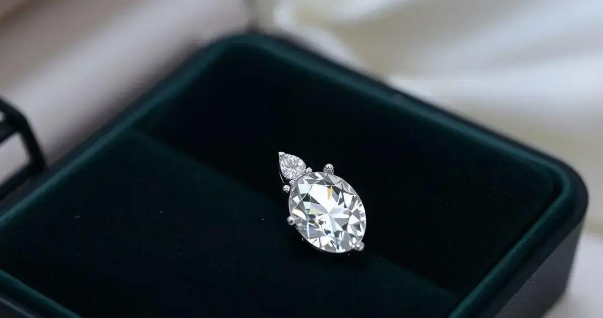 Brinco de Diamantes: O Brilho que Realça o Rosto