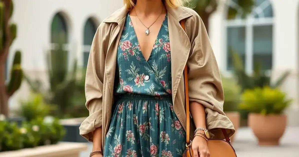 Como combinar seu macacão estampado boho