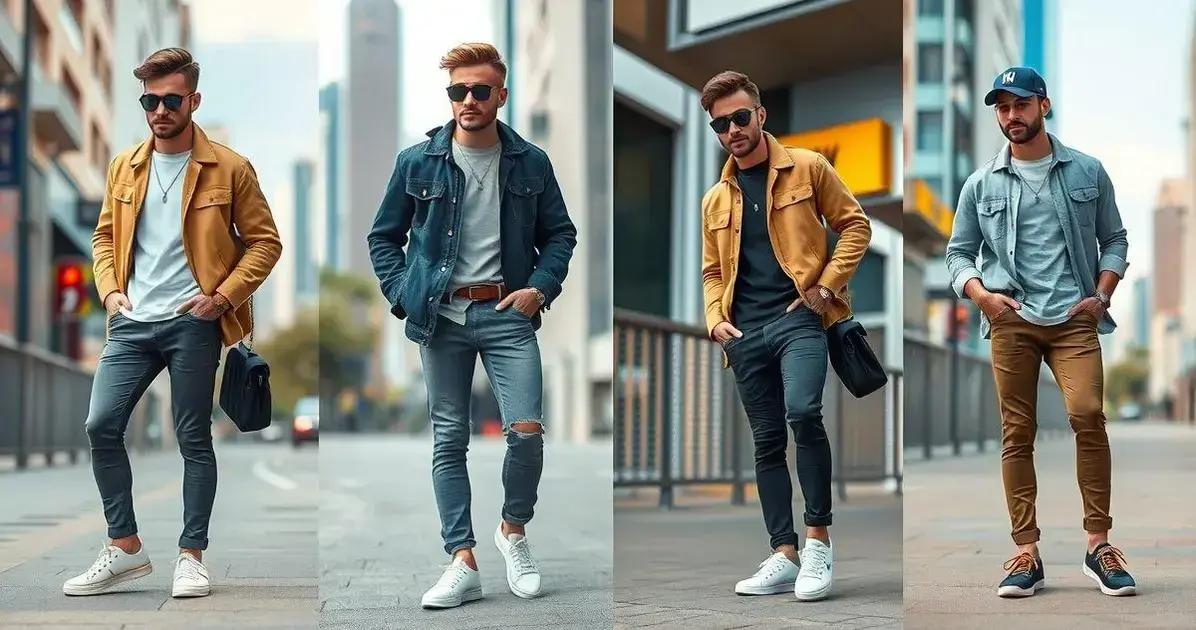 Como combinar tênis casual masculino com diferentes estilos