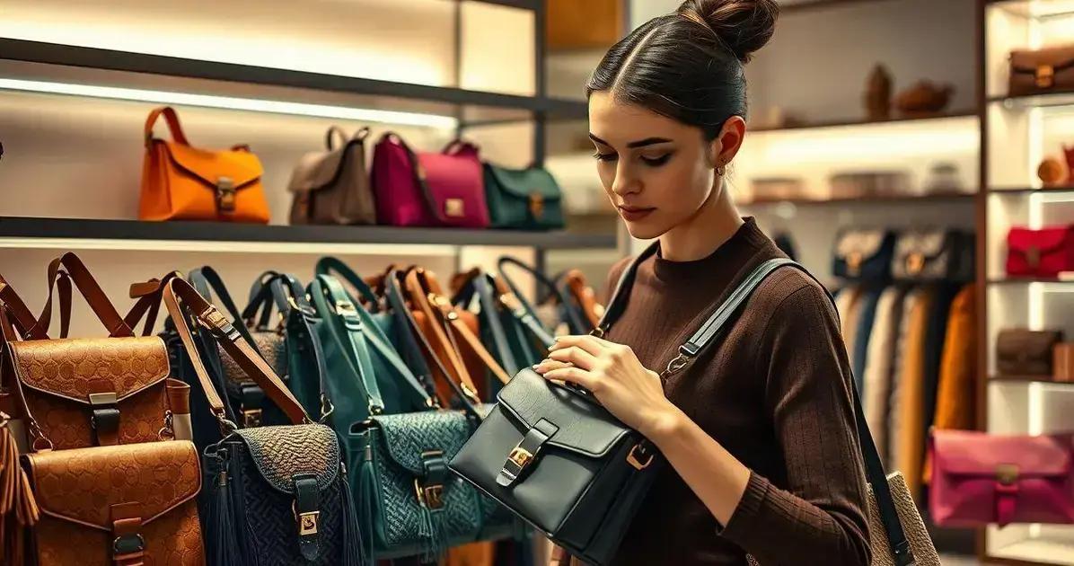 Como escolher a bolsa transversal ideal para você?