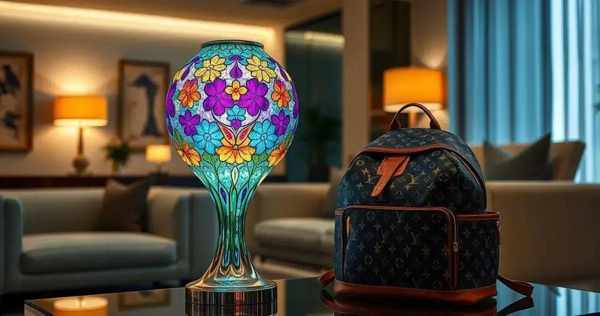 Como escolher o abajur de vidro colorido ideal