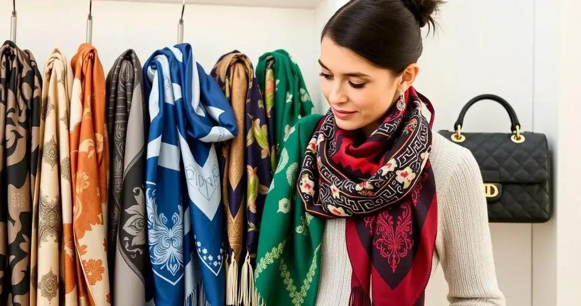 Como escolher o lenço de seda de grife ideal