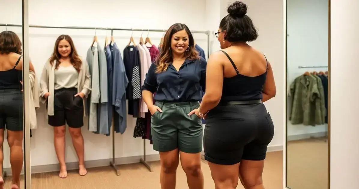 Como Escolher o Short Alfaiataria Plus Size Ideal para Você