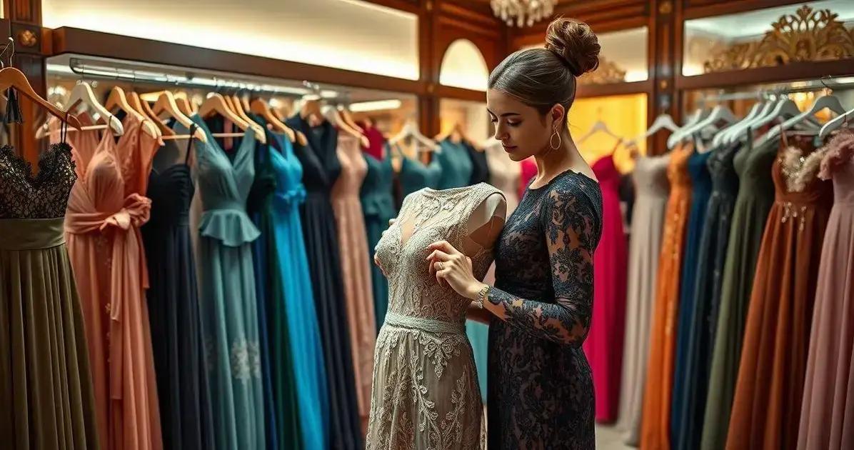Como escolher o vestido festa renda perfeito